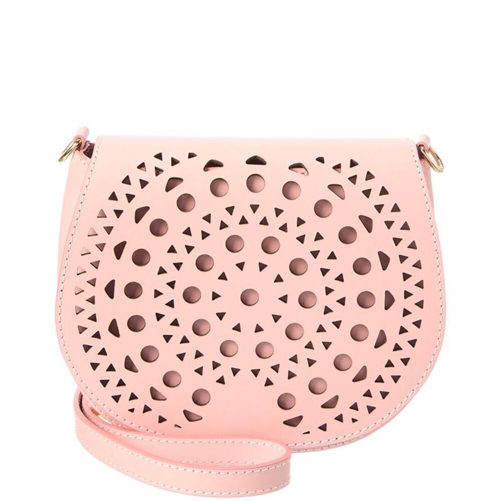Isabella Rossetti Charlotte27 Leather Shoulder Bag, Pink